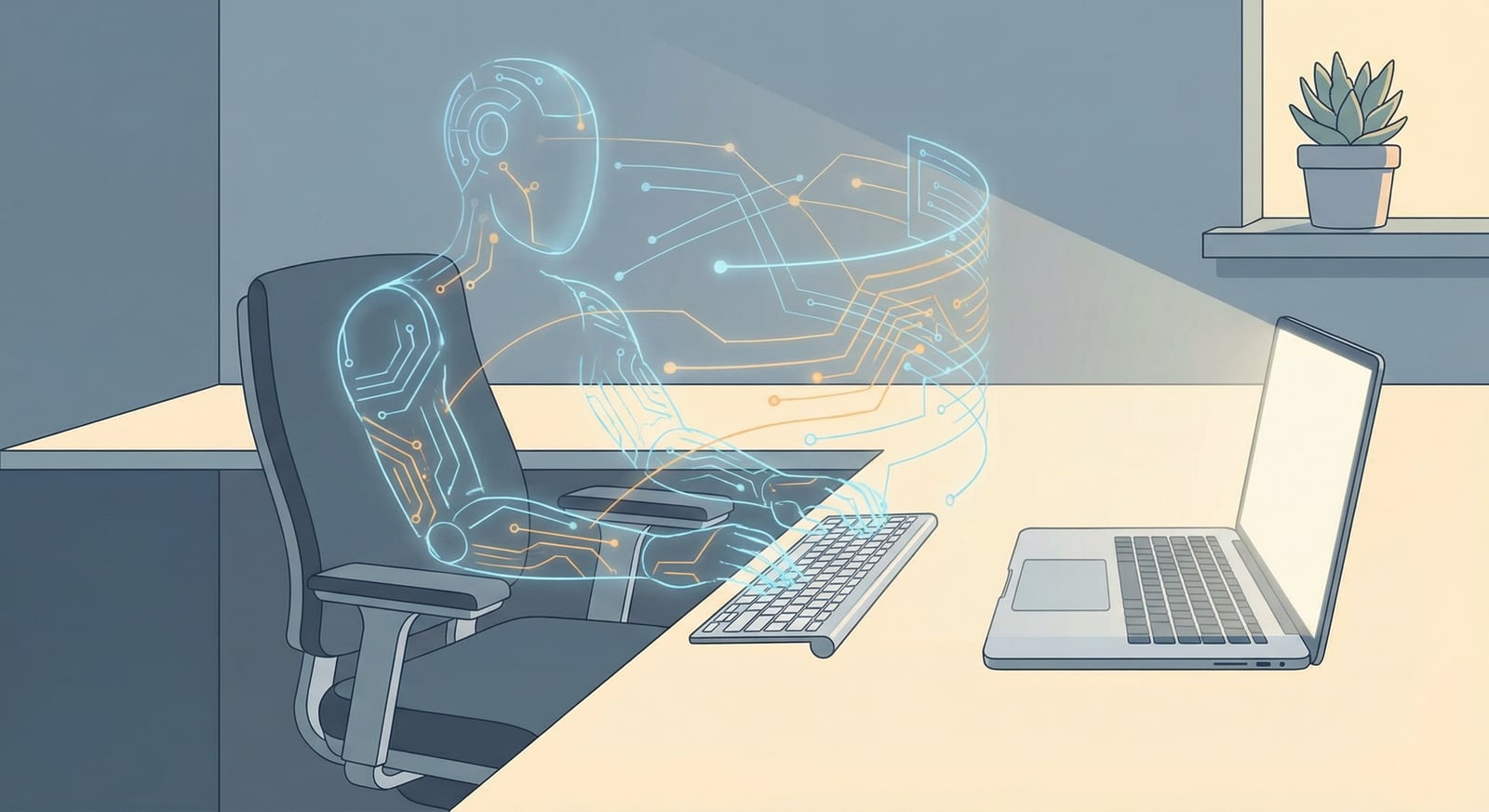 Today I got replaced with an AI